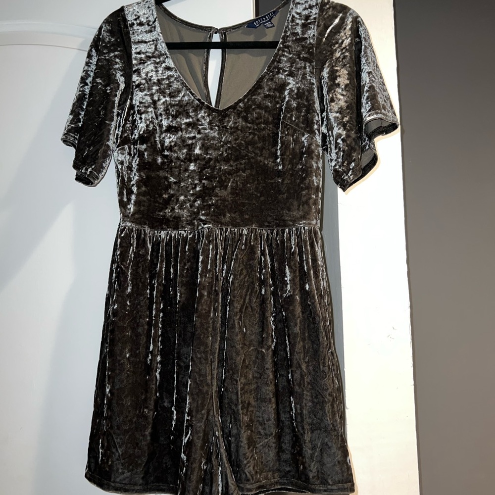 Medium Velvet Romper